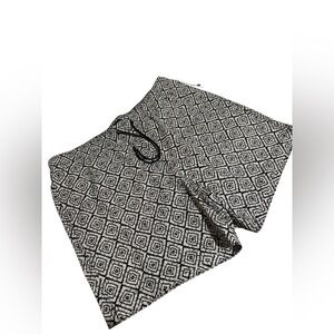 Express Men’s XL Swim Shorts Monochrome Patterned NWT Lined